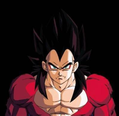 Vegeta en pleine rage quand il a vu Sangoku 